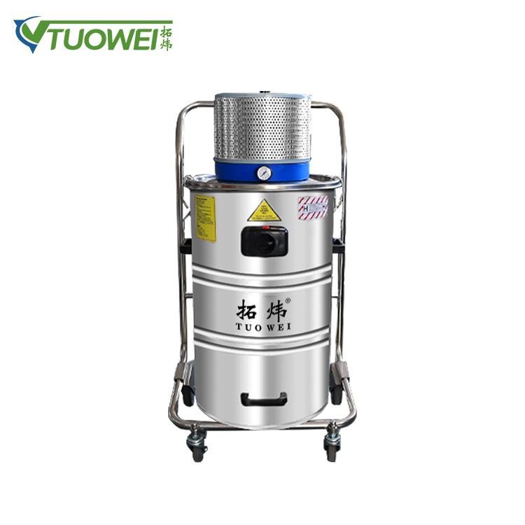 为什么选择拓炜的气动工业吸尘器?